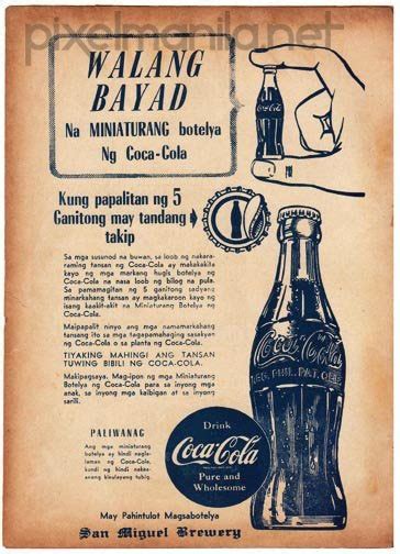 advertisement in Tagalog .